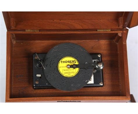 thorens music box disc